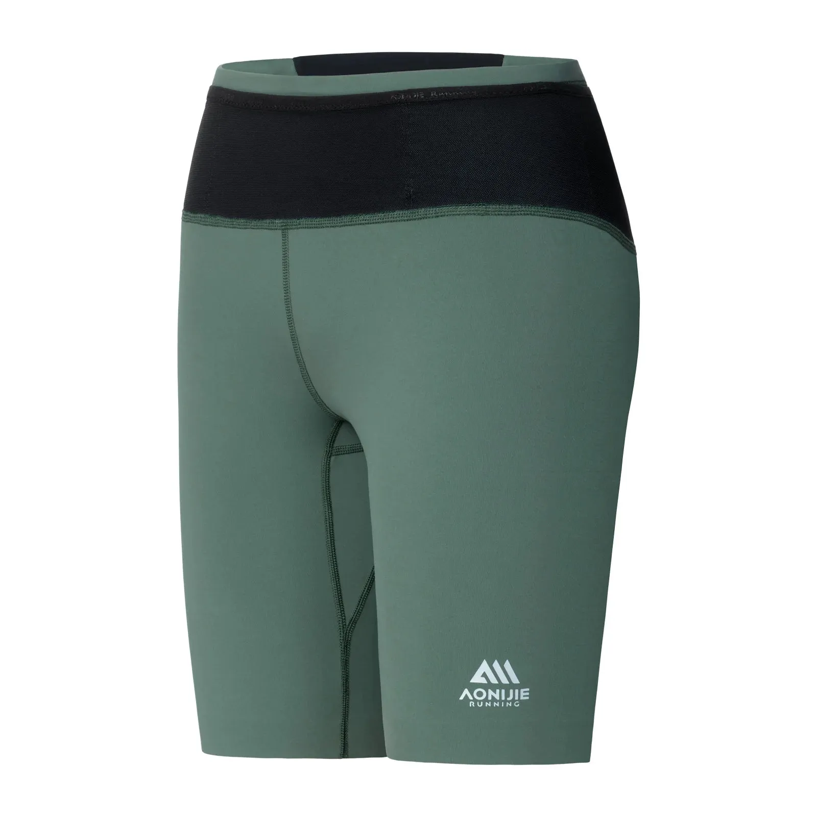 AONIJIE FW5149 Women’s Quick-Dry Compression Shorts | Skinny Midpants with Pockets for Running & Gym