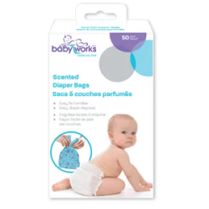 Babyworks - Disposable Scented Diaper Bags -50pk