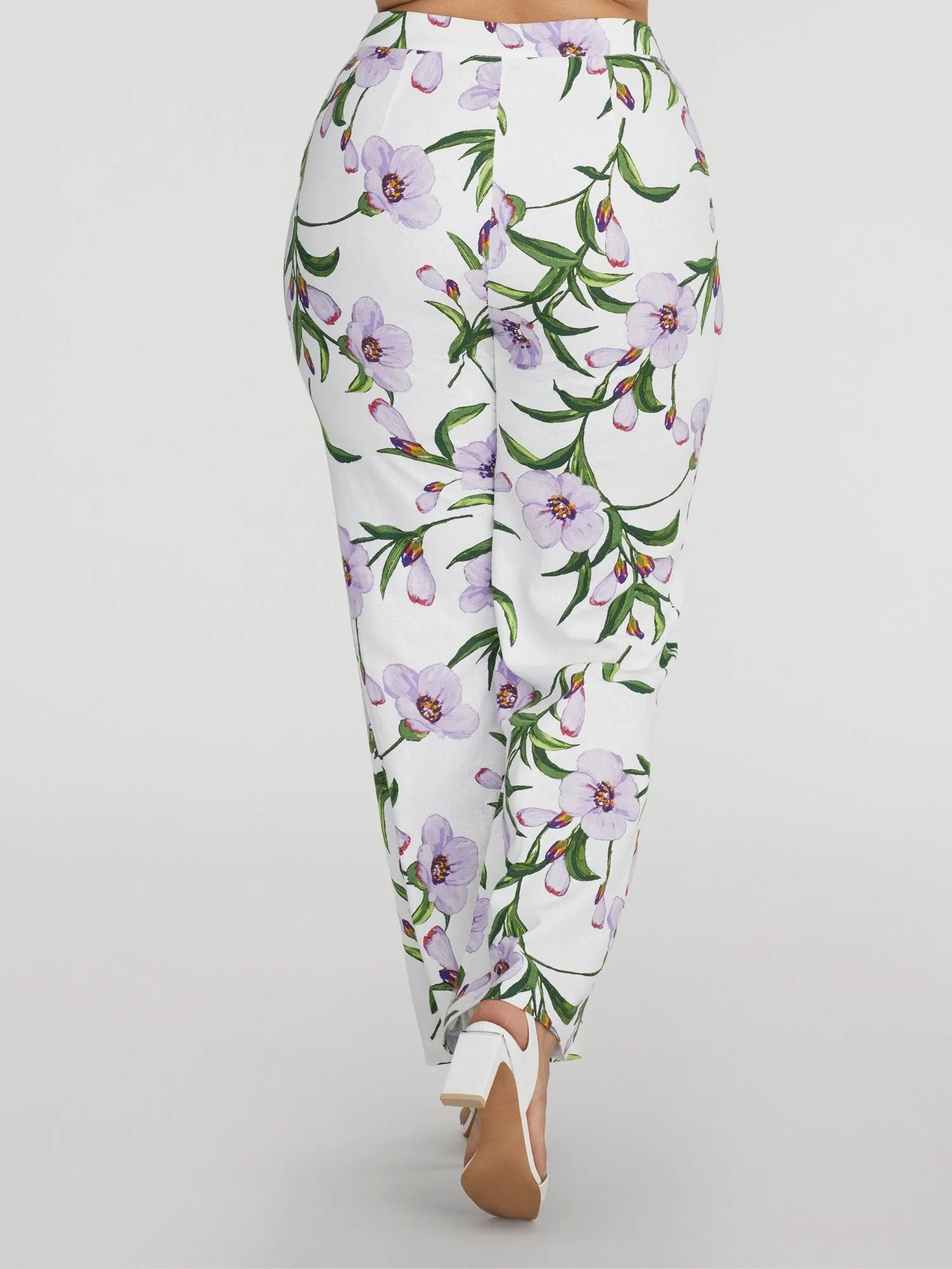 Balee Floral Print Pants