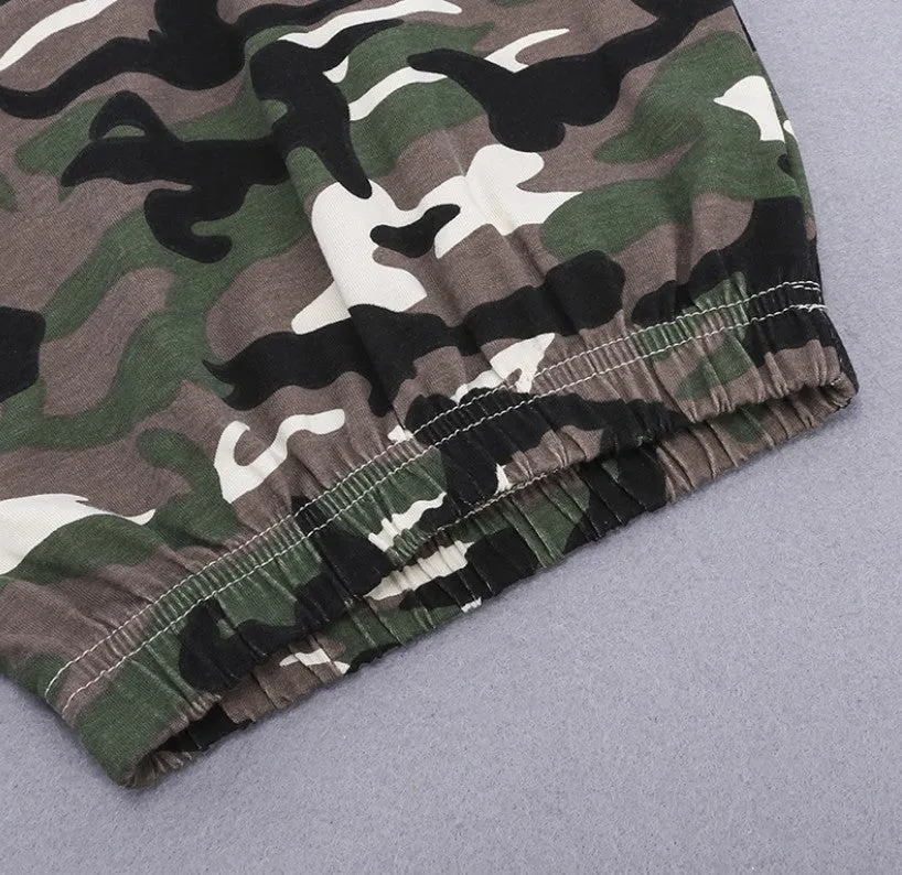 BOOM Camo Pants Top Set Of 2 Baby Outfits