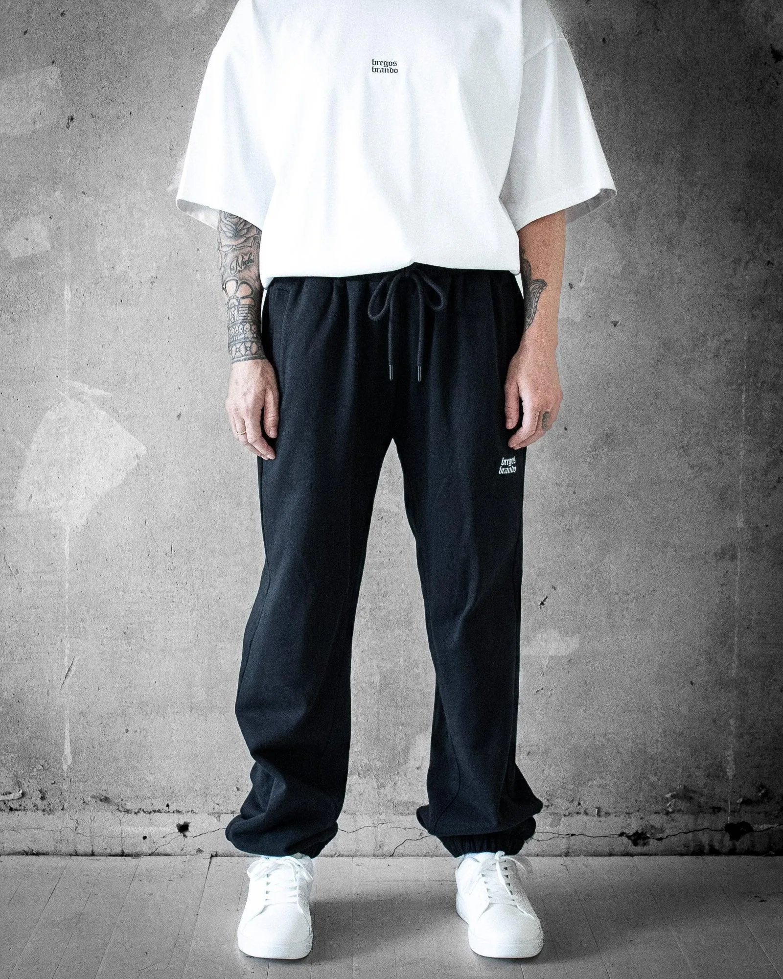 Bregos Pants | Black Joggers Women's Sweatpants