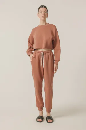 Carter Trackpant Brandy