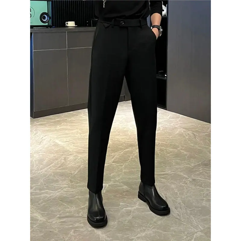 Casual Simple Business Tight Pants