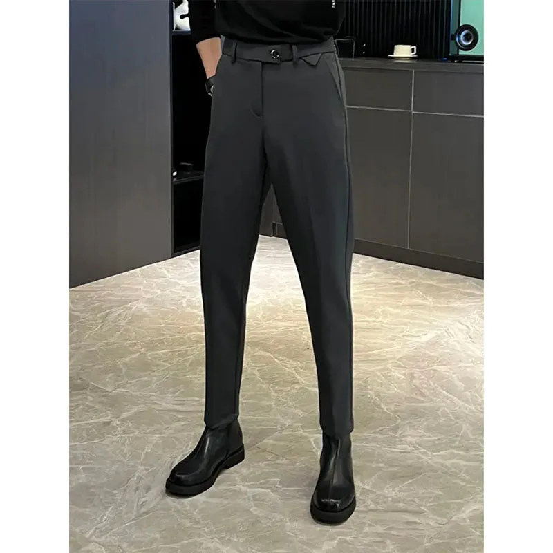 Casual Simple Business Tight Pants