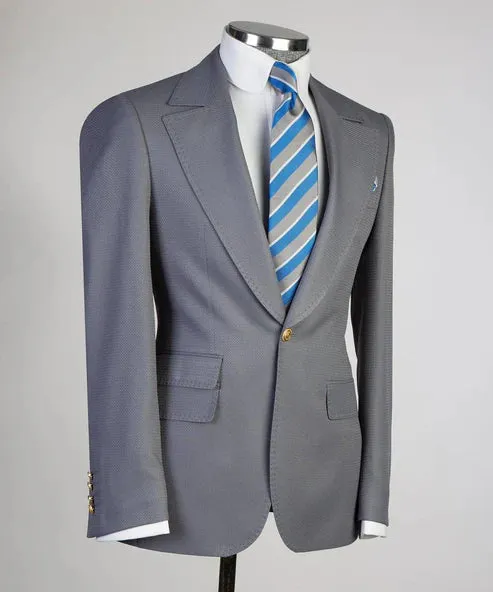 Classic Grey 3 Piece Suit