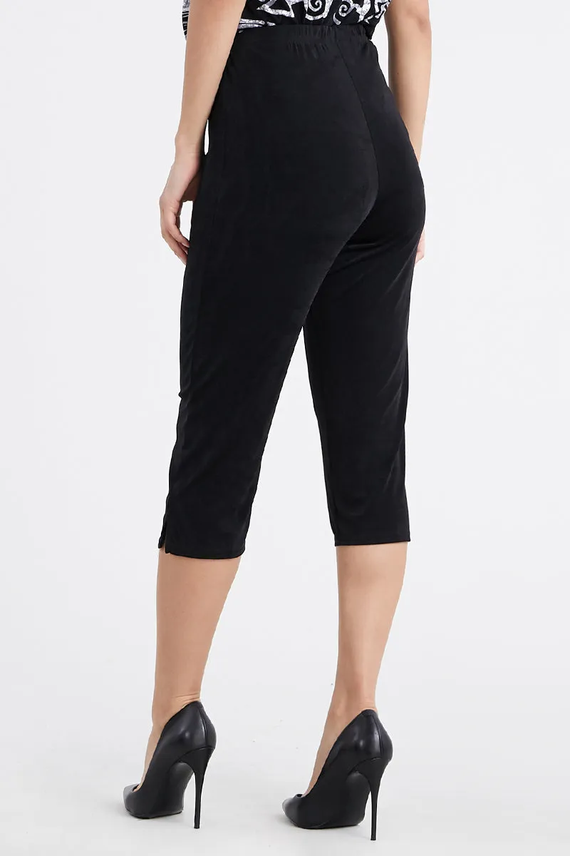 Classic Stretch Capri Pants-5002BN-ARS1