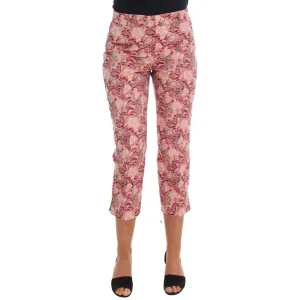 Dolce & Gabbana Elegant Floral Brocade Pants