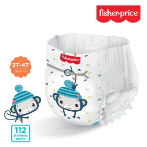 Fisher-Price Training Pants | 3T4T Boys - 112 Counts