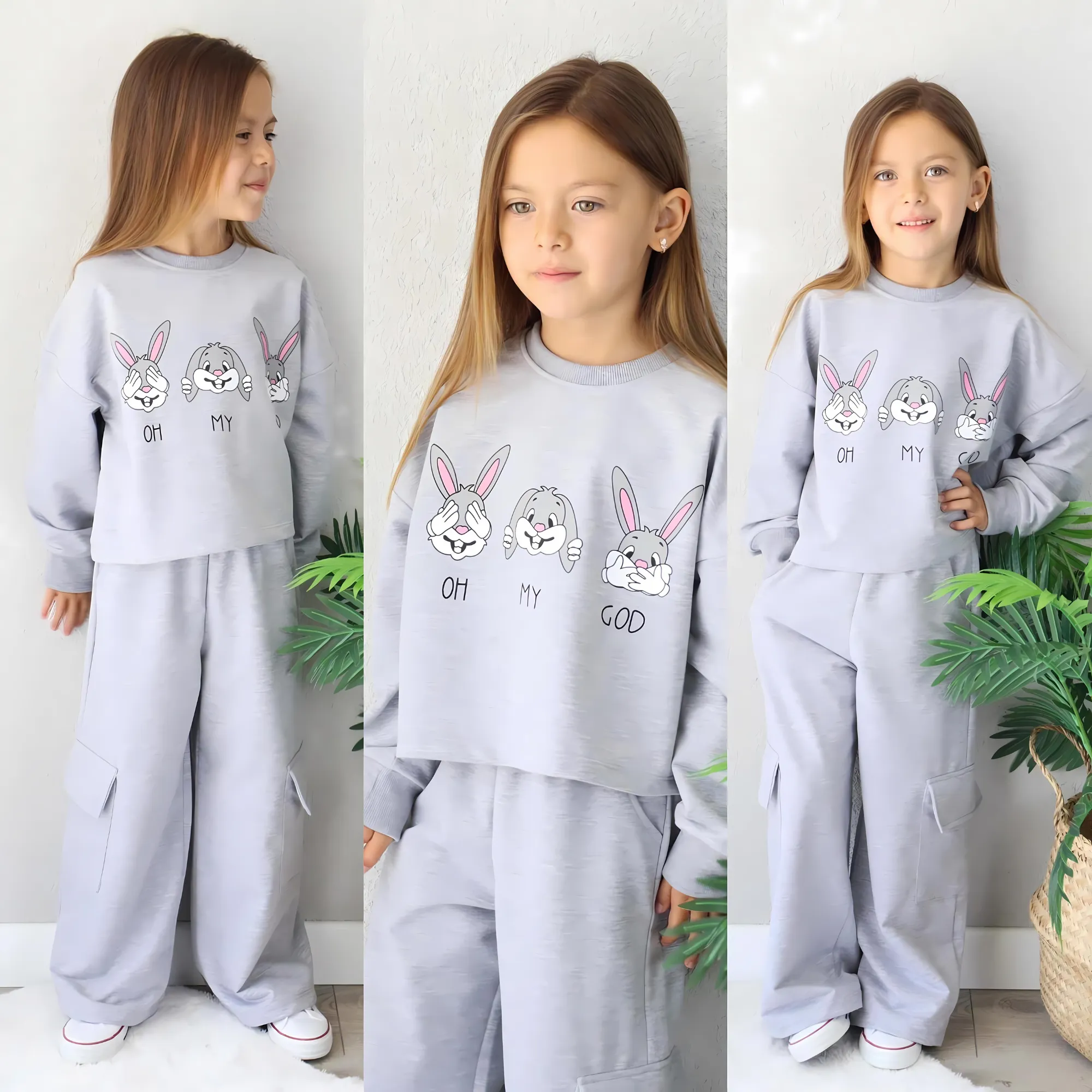 Funny Bunny Stylish Casual Set