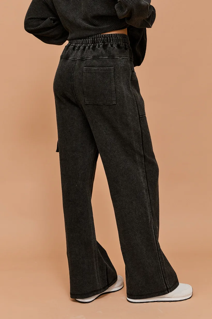 Gilli Cargo Waffle Lounge Pants