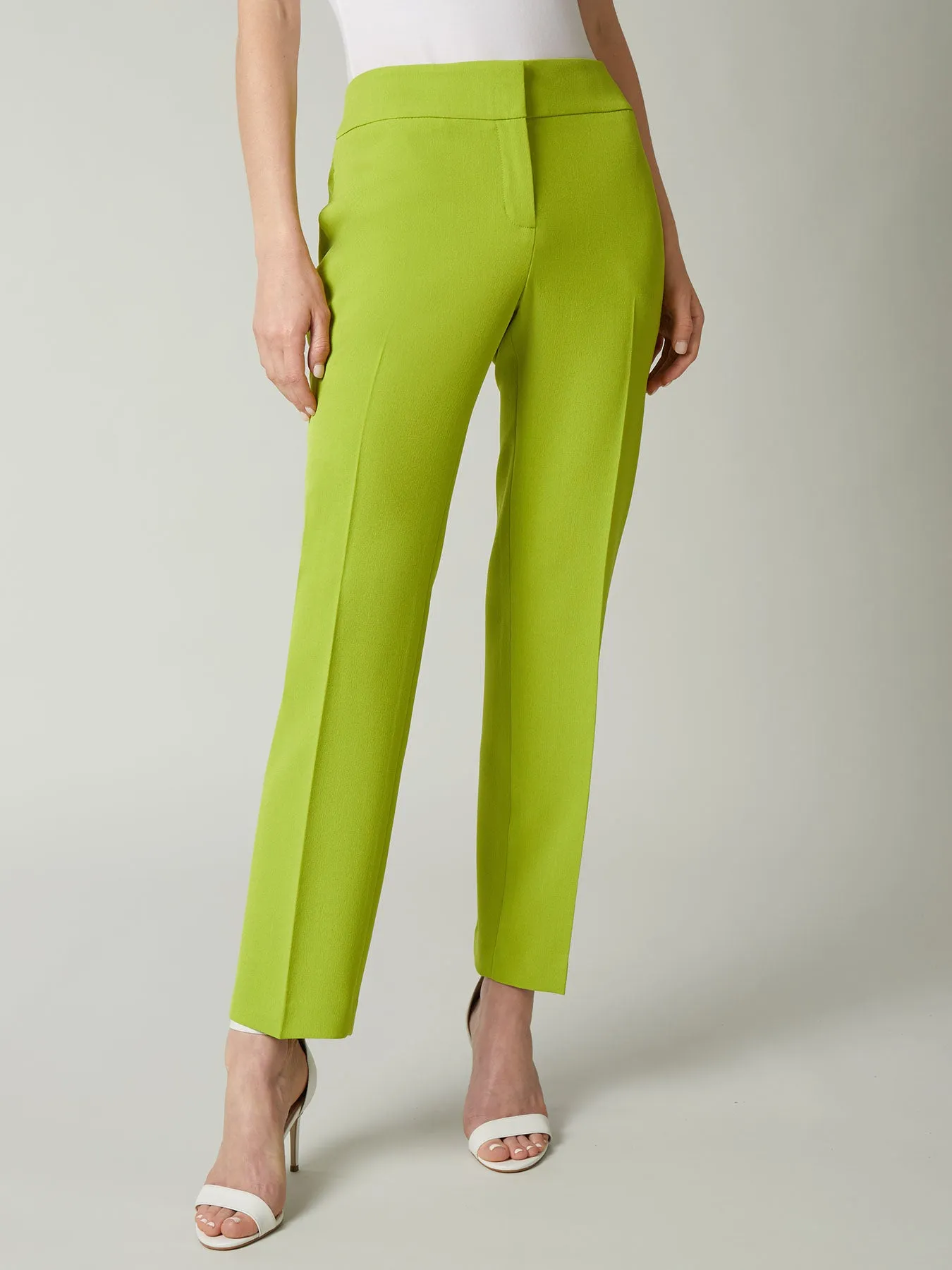 Harlow Pant, Iconic Stretch Crepe