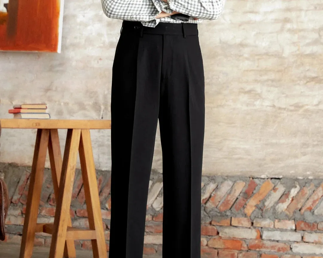 Italian straight style elegant pants