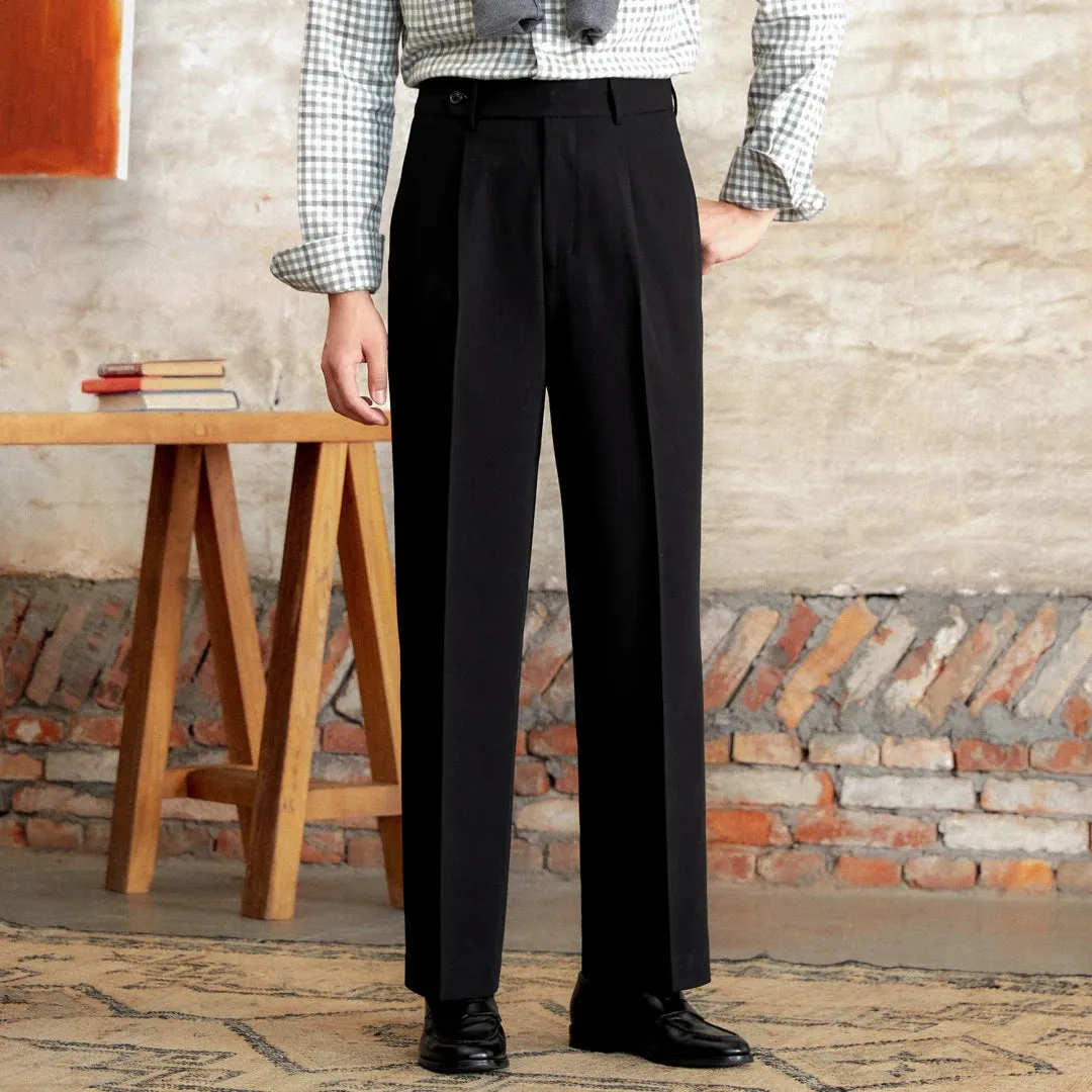 Italian straight style elegant pants