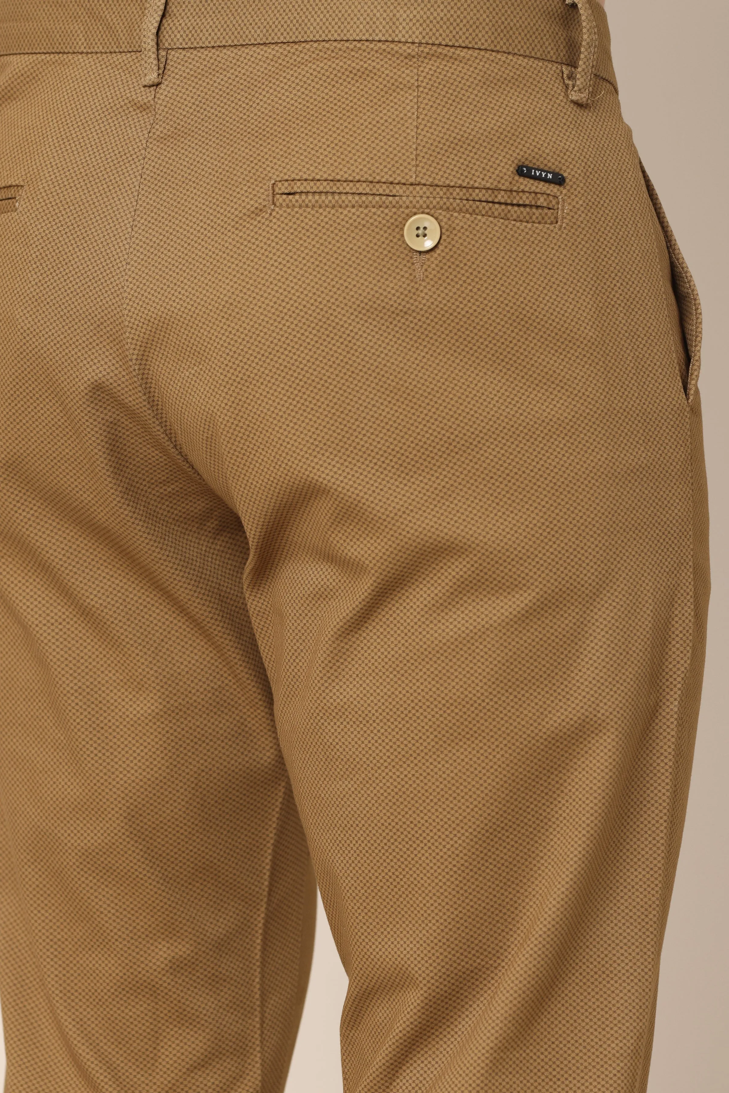 Ivyn Classic Camel Cotton Chinos