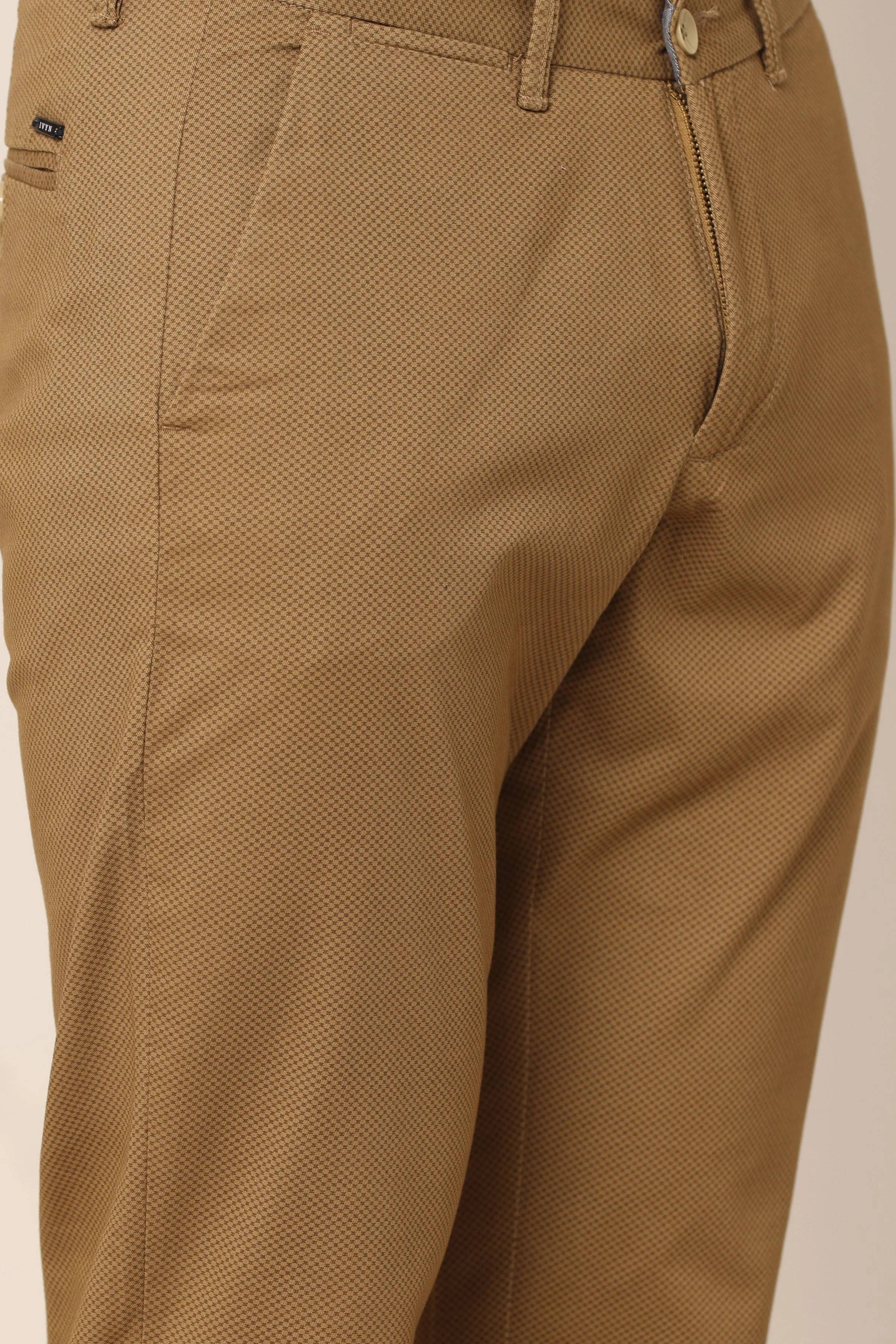 Ivyn Classic Camel Cotton Chinos