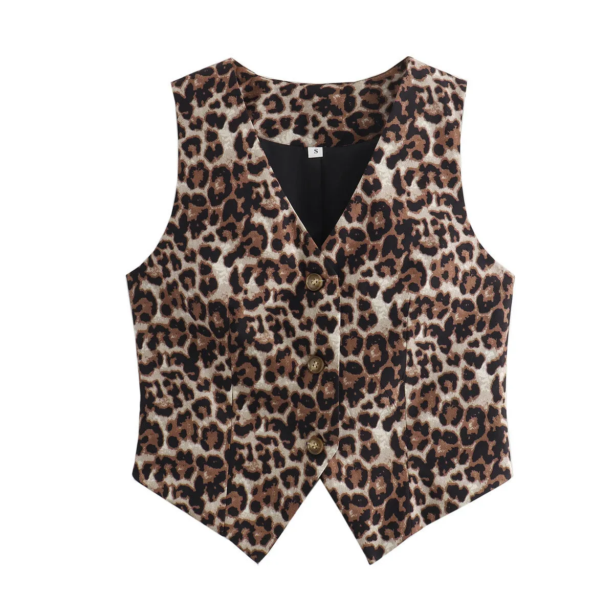 Leopard Print Vest Top