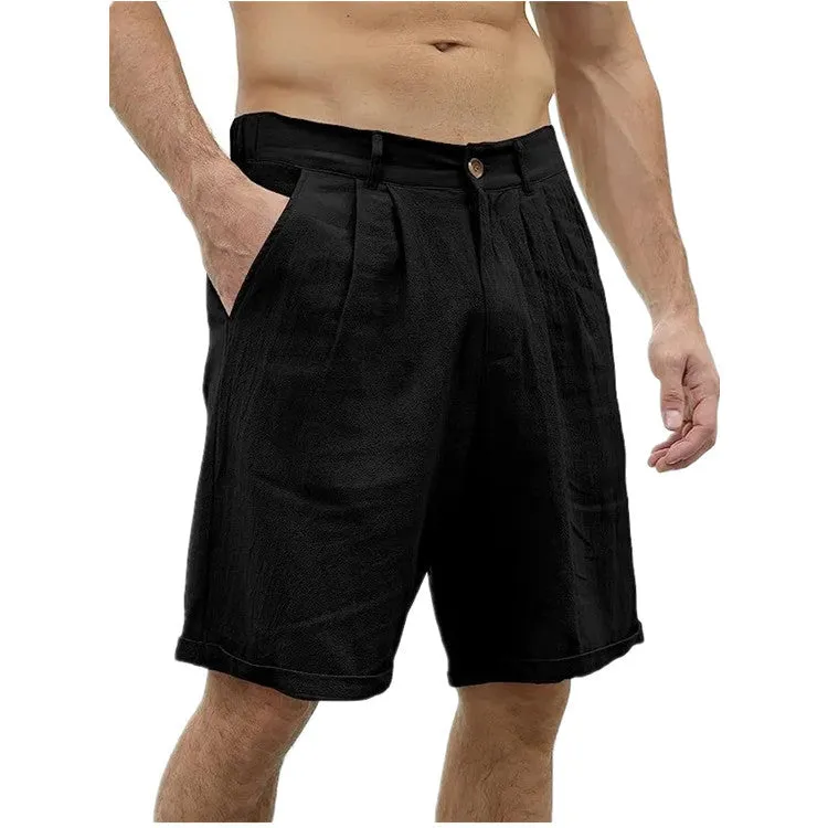 MEN'S CASUAL BEACH COTTON CLASSIC SUMMER SHORTS