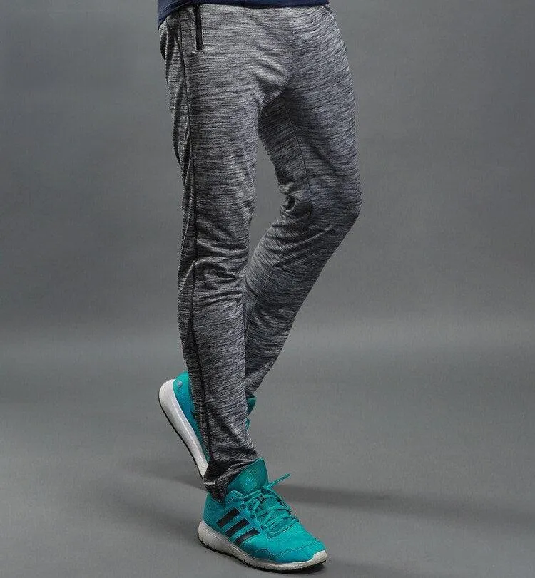 Men's Running Pants - Jogger Fitness Elastic Sports Trousers (D9)(TG4)