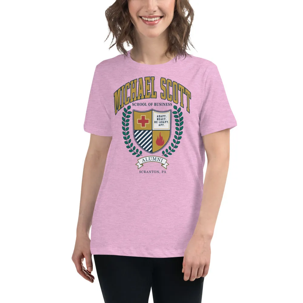 Michael Scott School of Business Women's T-Shirt