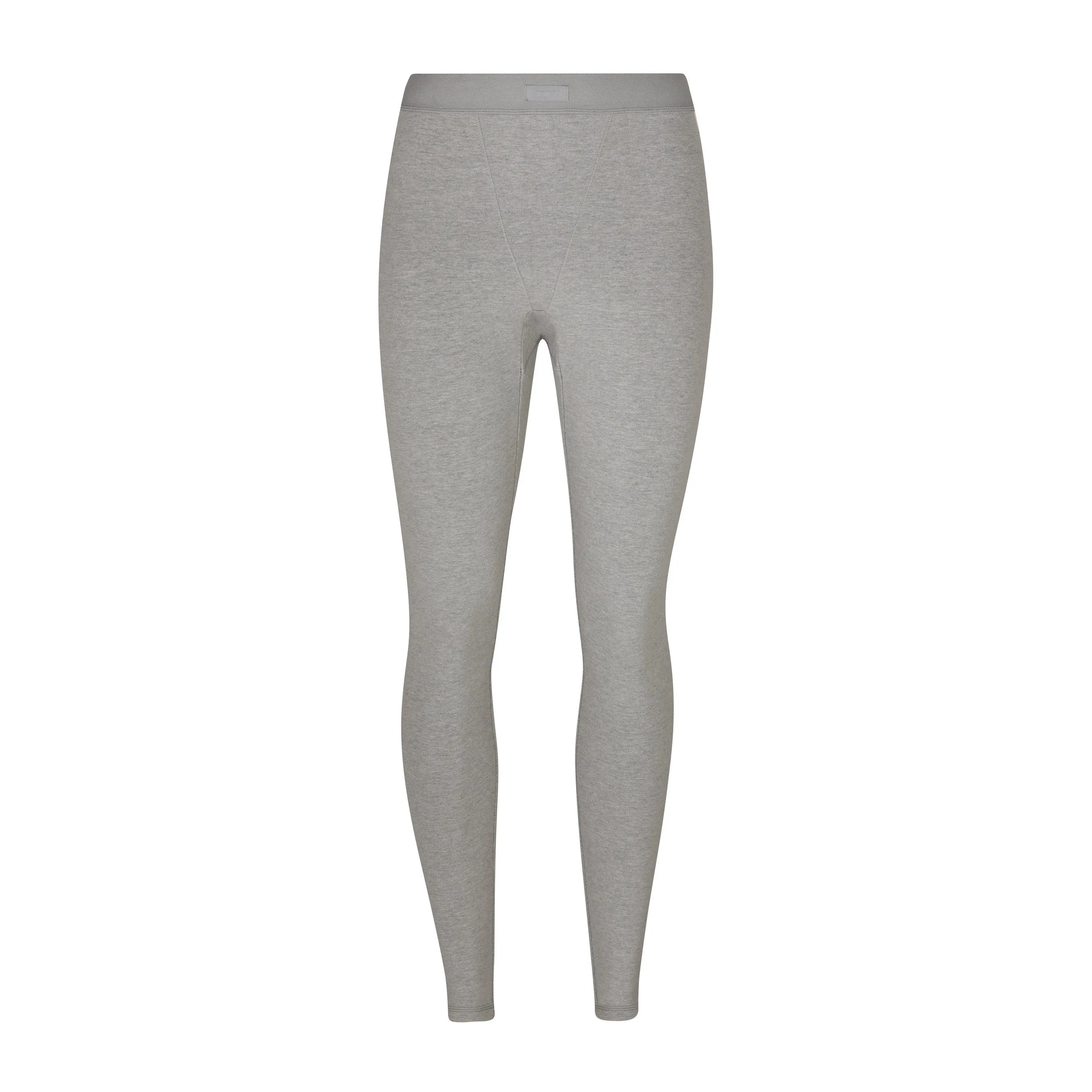 OUTDOOR BASICS SEAMED LEGGING | HEATHER GREY