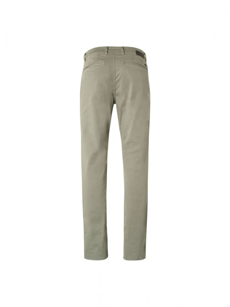 Pants Chino Garment Dyed Stretch | Smoke