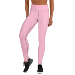 Rose Pink Yoga Leggings