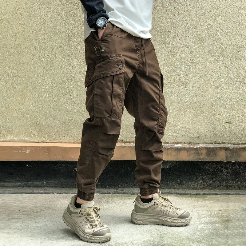 Streetwear Military Tactical Cargo Pants - Japanese Jogging Pants