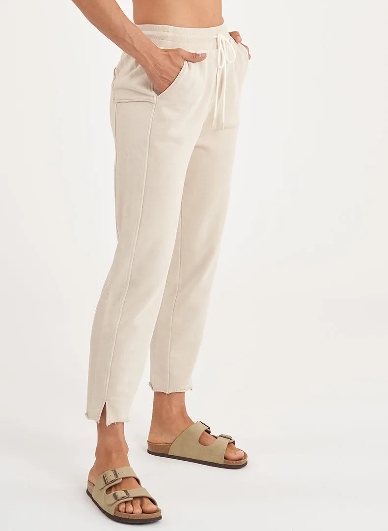 Washed Crop Pant